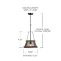 CAPITAL LIGHTING, LAGMORE PENDANT, PENDANT LIGHT