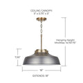 CAPITAL LIGHTING, OAKWOOD PENDANT, PENDANT LIGHT