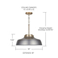 AUSTIN ALLEN & CO, OAKWOOD PENDANT, PENDANT LIGHT