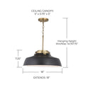 AUSTIN ALLEN & CO, OAKWOOD PENDANT, PENDANT LIGHT