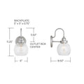 CAPITAL LIGHTING, DAPHNE SCONCE, WALL SCONCES