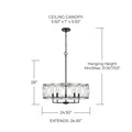 CAPITAL LIGHTING, MADELINE PENDANT, PENDANT LIGHT