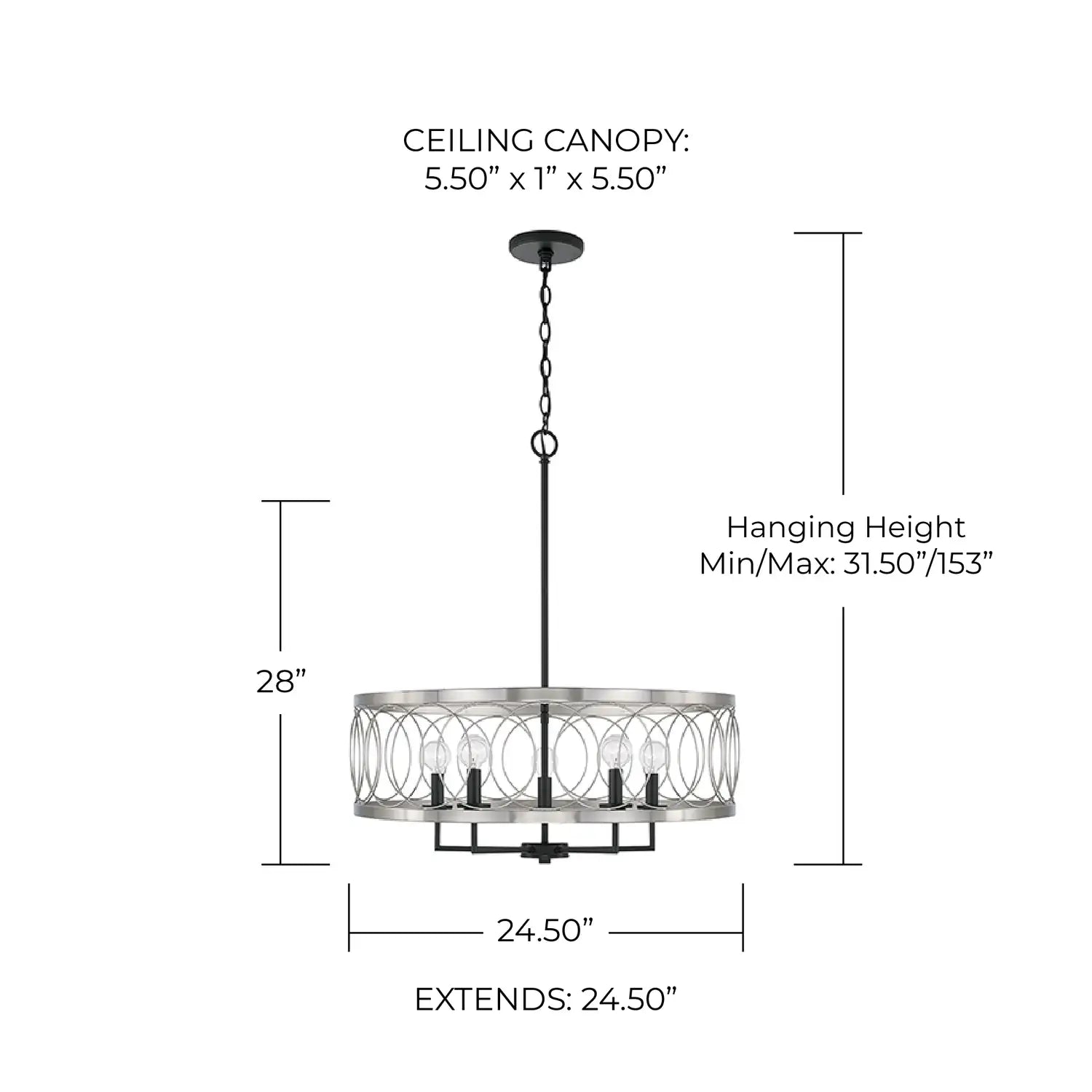 CAPITAL LIGHTING, MADELINE PENDANT, PENDANT LIGHT