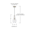 CAPITAL LIGHTING, KIER PENDANT, PENDANT LIGHT