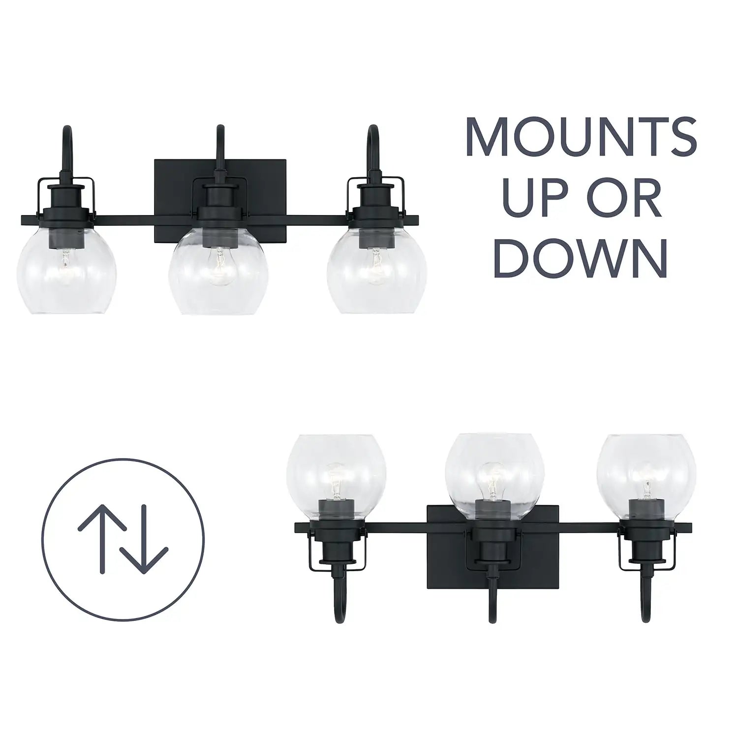 CAPITAL LIGHTING, BUXTON VANITY, VANITY LIGHT