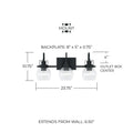 CAPITAL LIGHTING, BUXTON VANITY, VANITY LIGHT