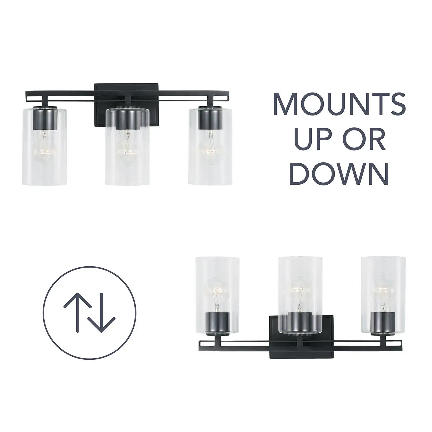 CAPITAL LIGHTING, SHELTON VANITY, VANITY LIGHT