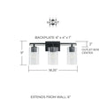 CAPITAL LIGHTING, SHELTON VANITY, VANITY LIGHT