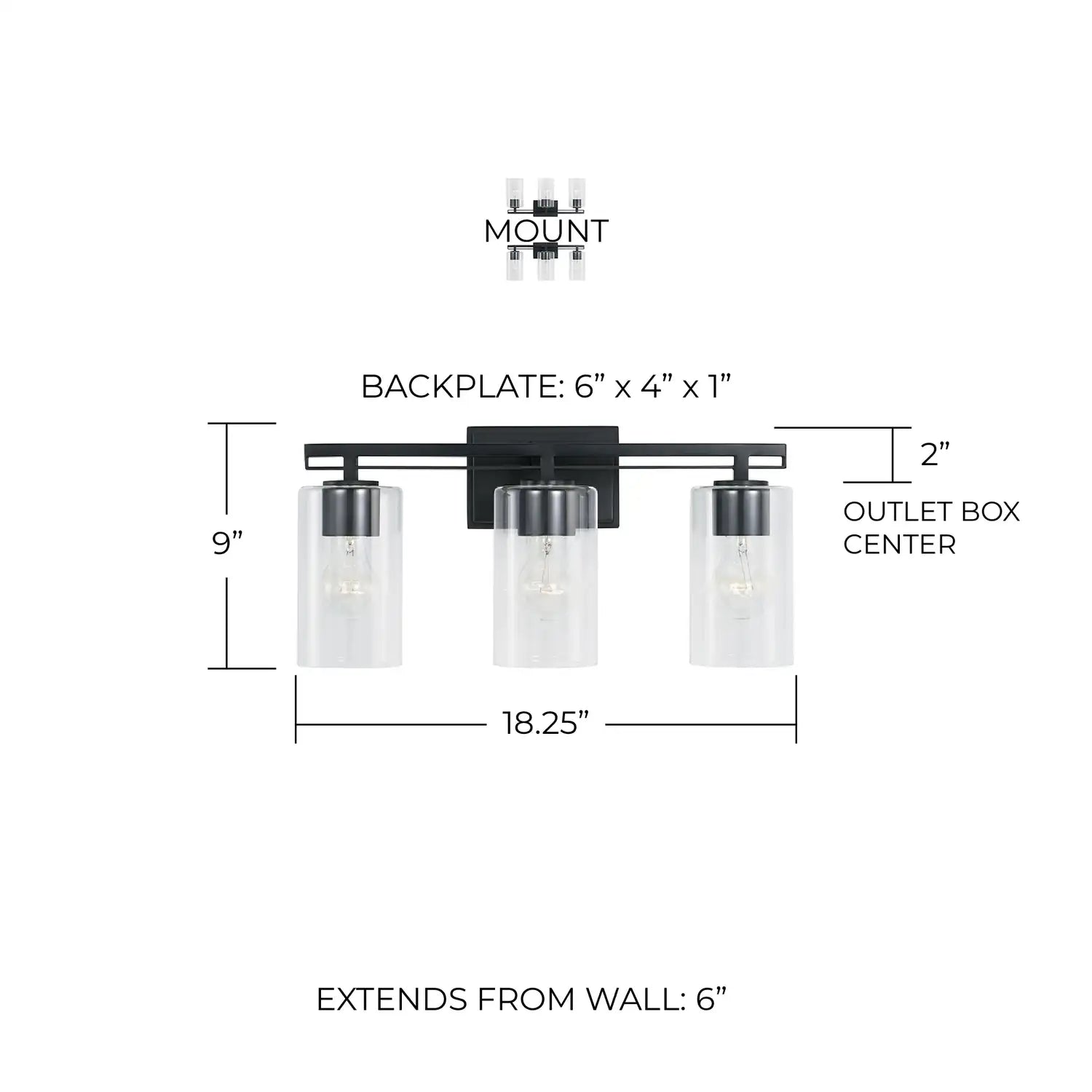CAPITAL LIGHTING, SHELTON VANITY, VANITY LIGHT