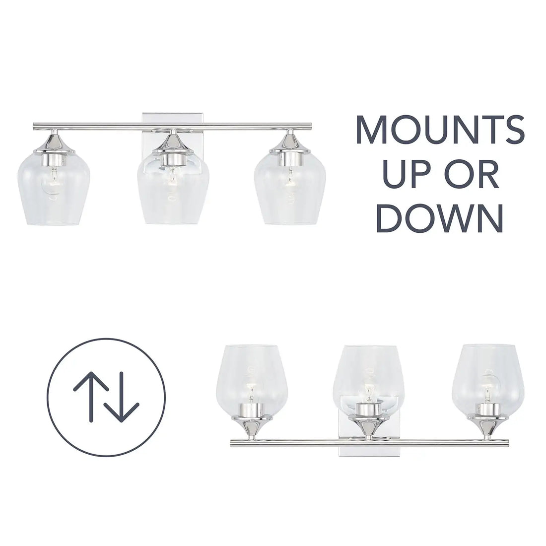 CAPITAL LIGHTING, RECE VANITY, VANITY LIGHT