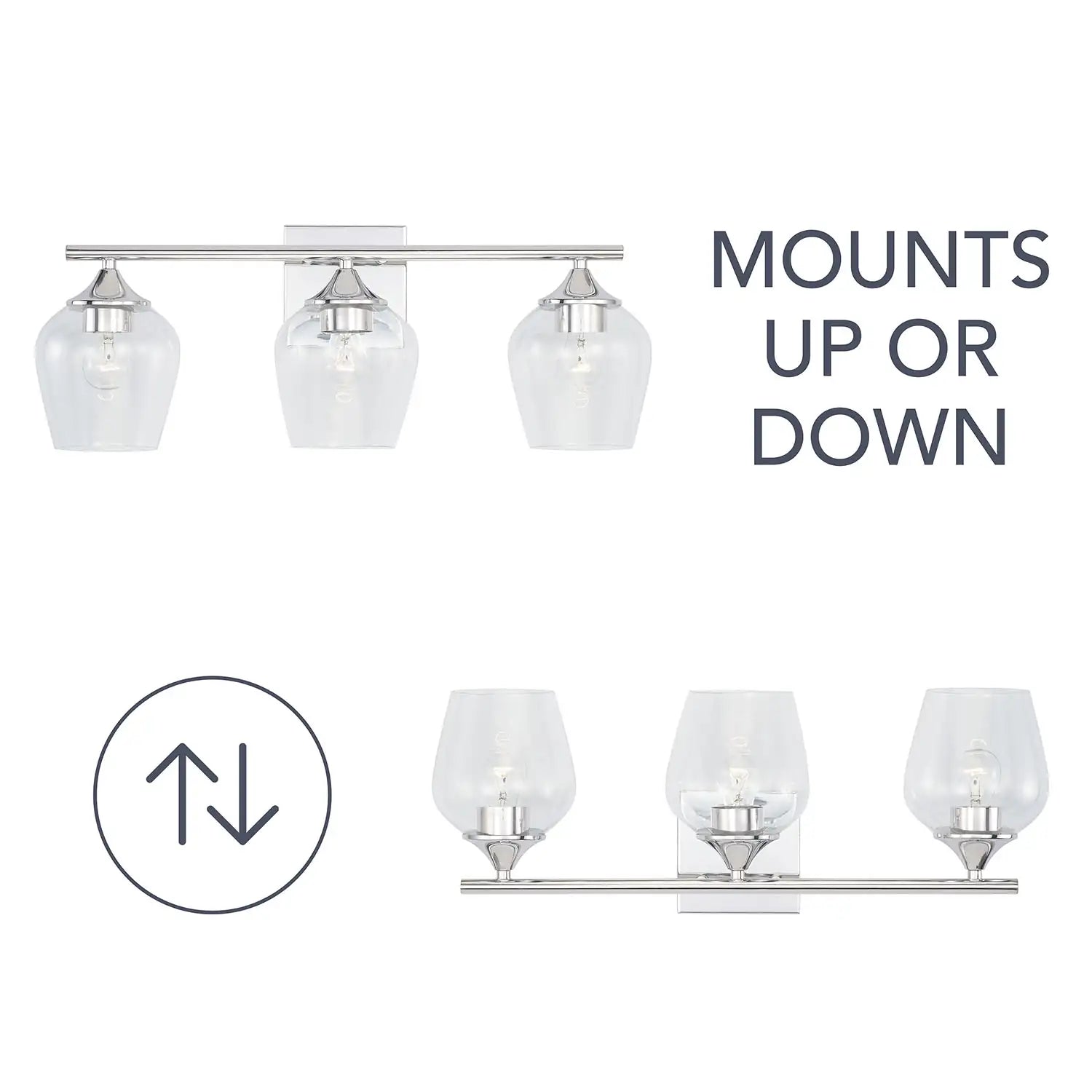 CAPITAL LIGHTING, RECE VANITY, VANITY LIGHT
