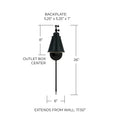 CAPITAL LIGHTING, SHAY SCONCE, WALL SCONCES