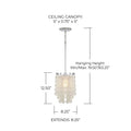 CAPITAL LIGHTING, SHELBY PENDANT, PENDANT LIGHT
