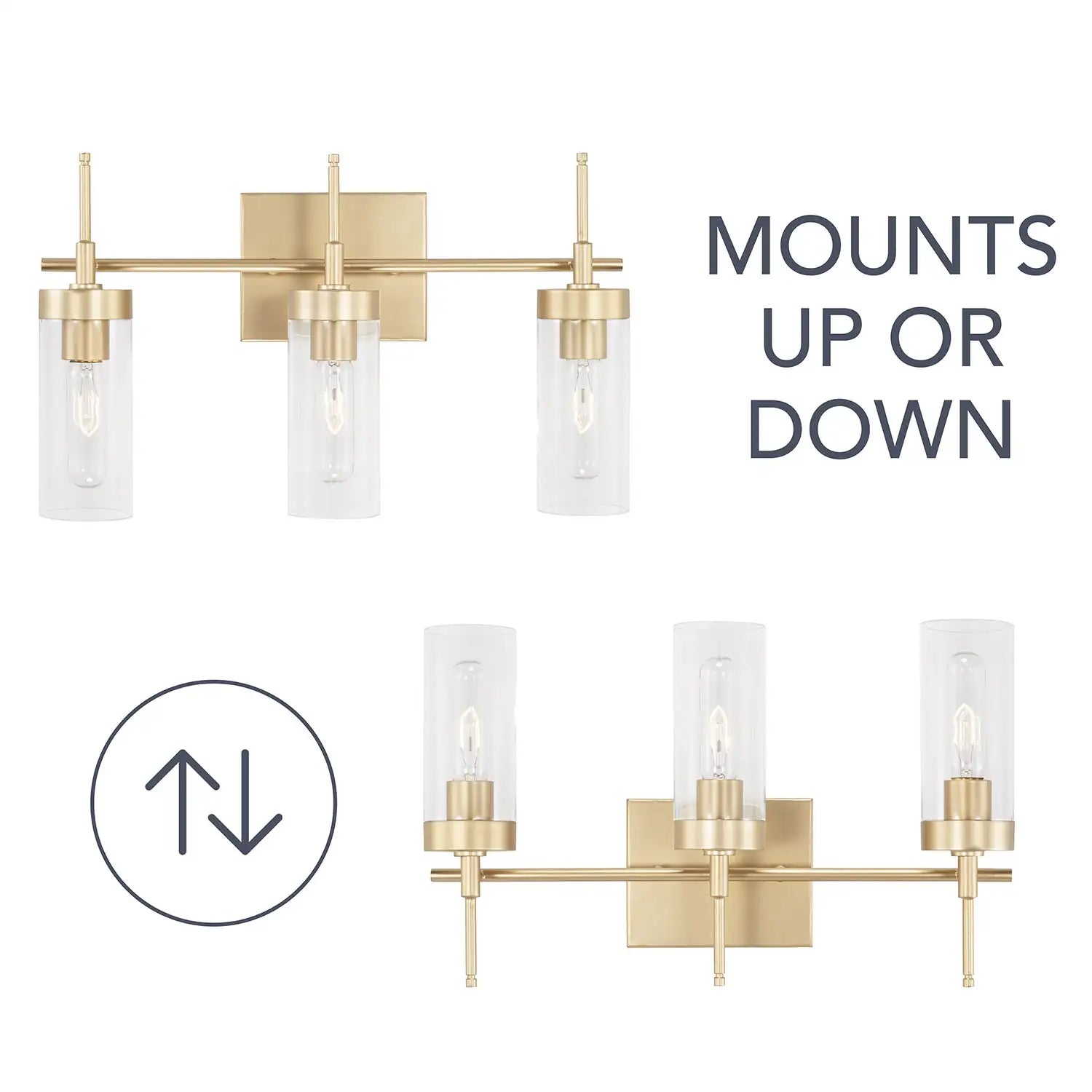 CAPITAL LIGHTING, RILEY VANITY, VANITY LIGHT
