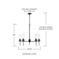 CAPITAL LIGHTING, RILEY CHANDELIER, CHANDELIER LIGHT