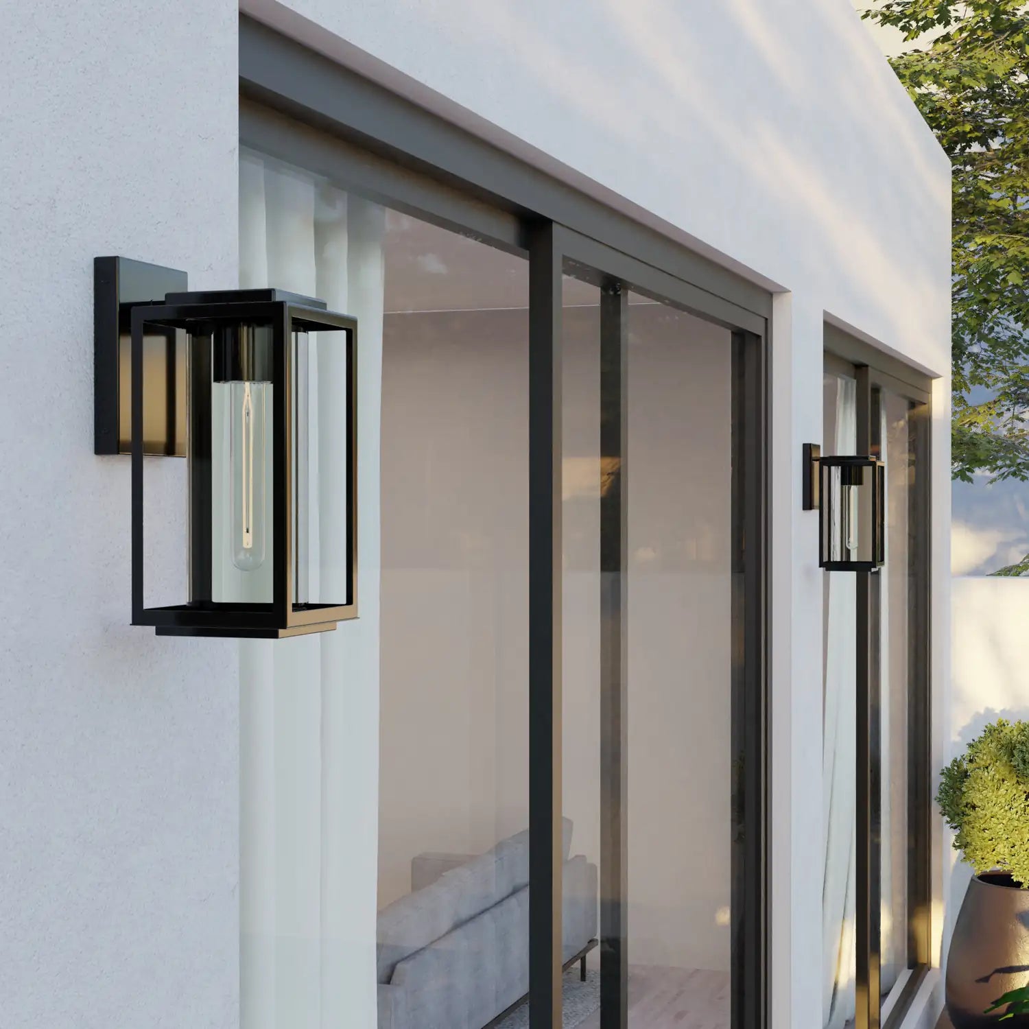 CAPITAL LIGHTING, KESSLER OUTDOOR WALL-LANTERN, OUTDOOR WALL LIGHTS