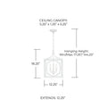 CAPITAL LIGHTING, ANNA FOYER, PENDANT LIGHT