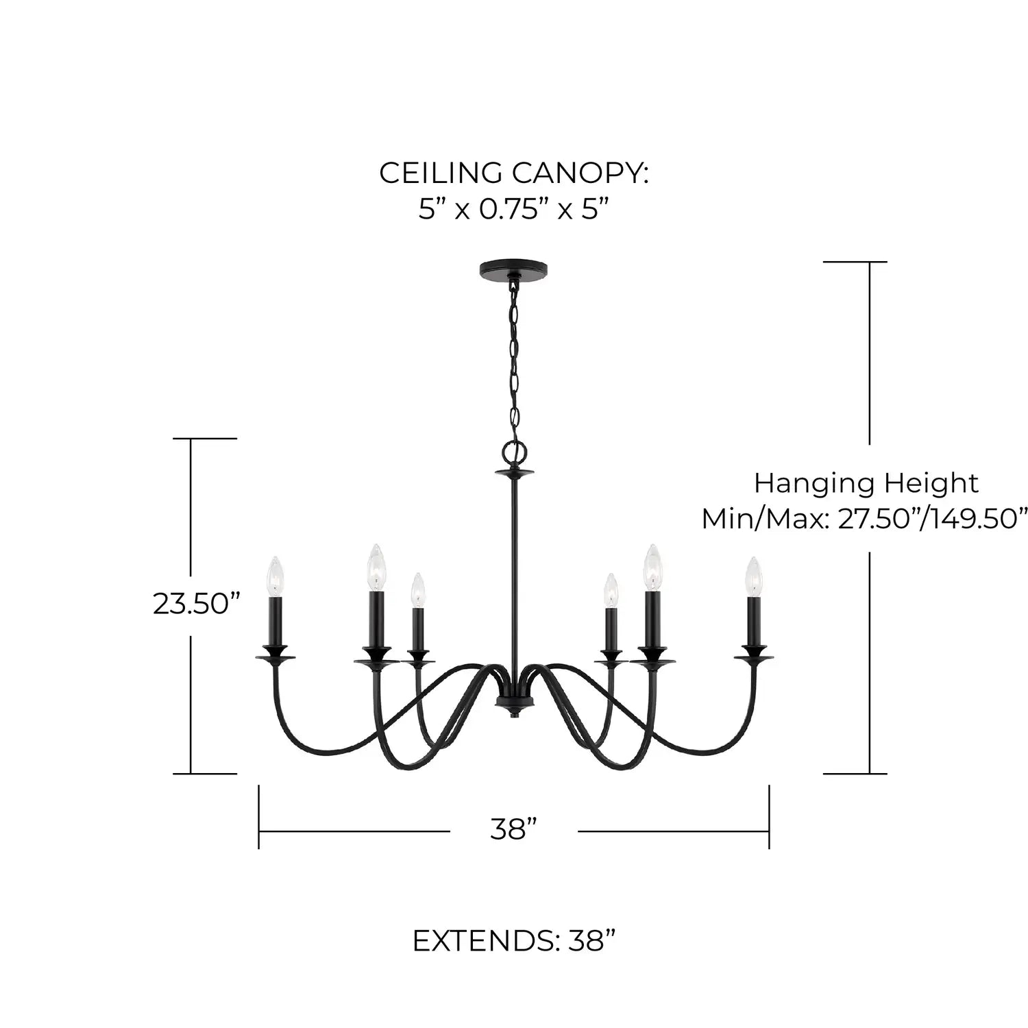 CAPITAL LIGHTING, WESTON CHANDELIER, CHANDELIER LIGHT