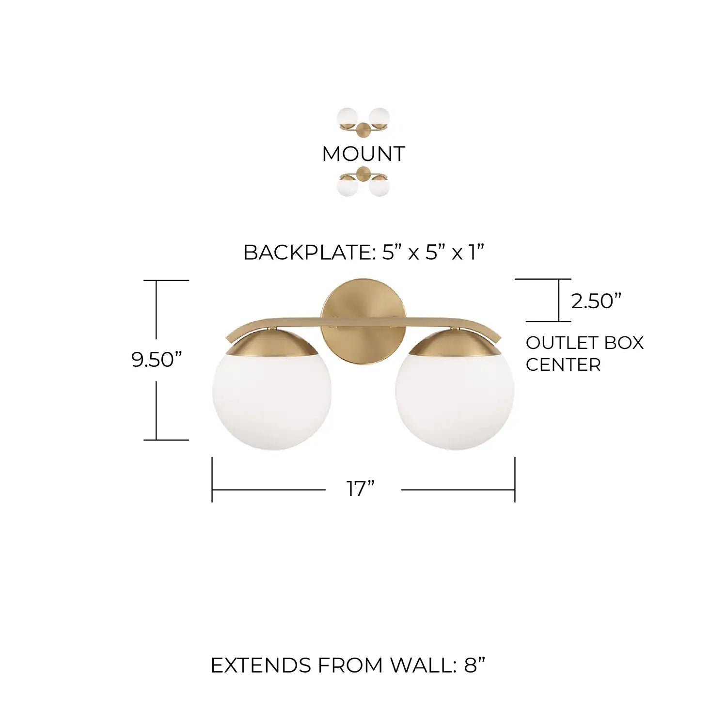 CAPITAL LIGHTING, OLIVER VANITY, VANITY LIGHT