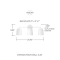 CAPITAL LIGHTING, PRATT VANITY, VANITY LIGHT