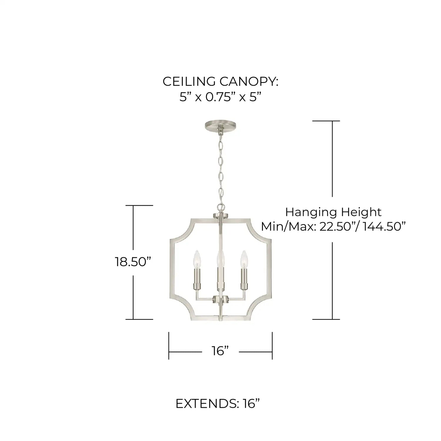 CAPITAL LIGHTING, COURTNEY FOYER, PENDANT LIGHT