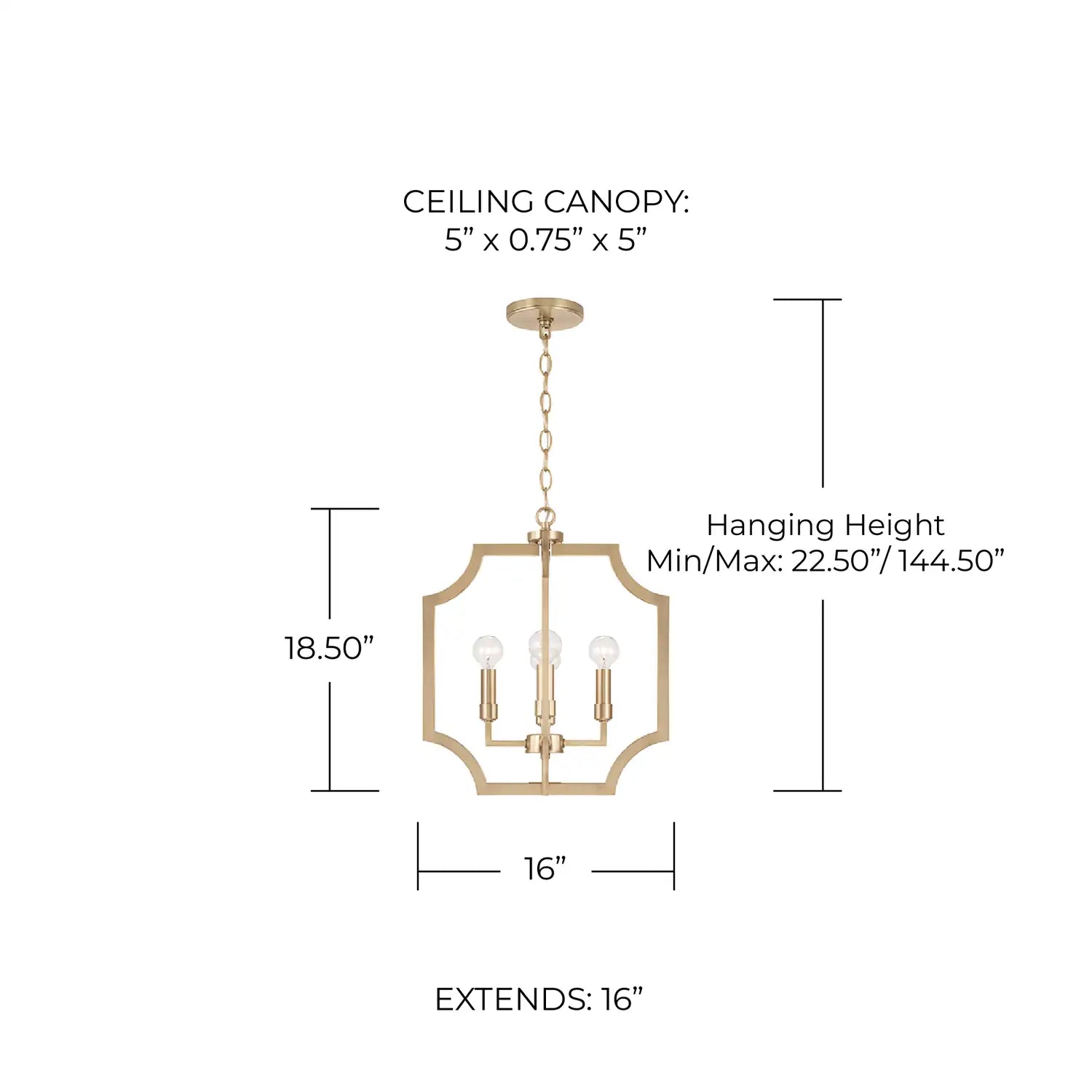 CAPITAL LIGHTING, COURTNEY FOYER, PENDANT LIGHT