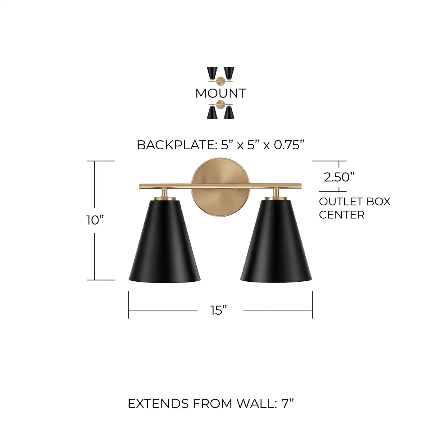 CAPITAL LIGHTING, CHARLIE VANITY, VANITY LIGHT