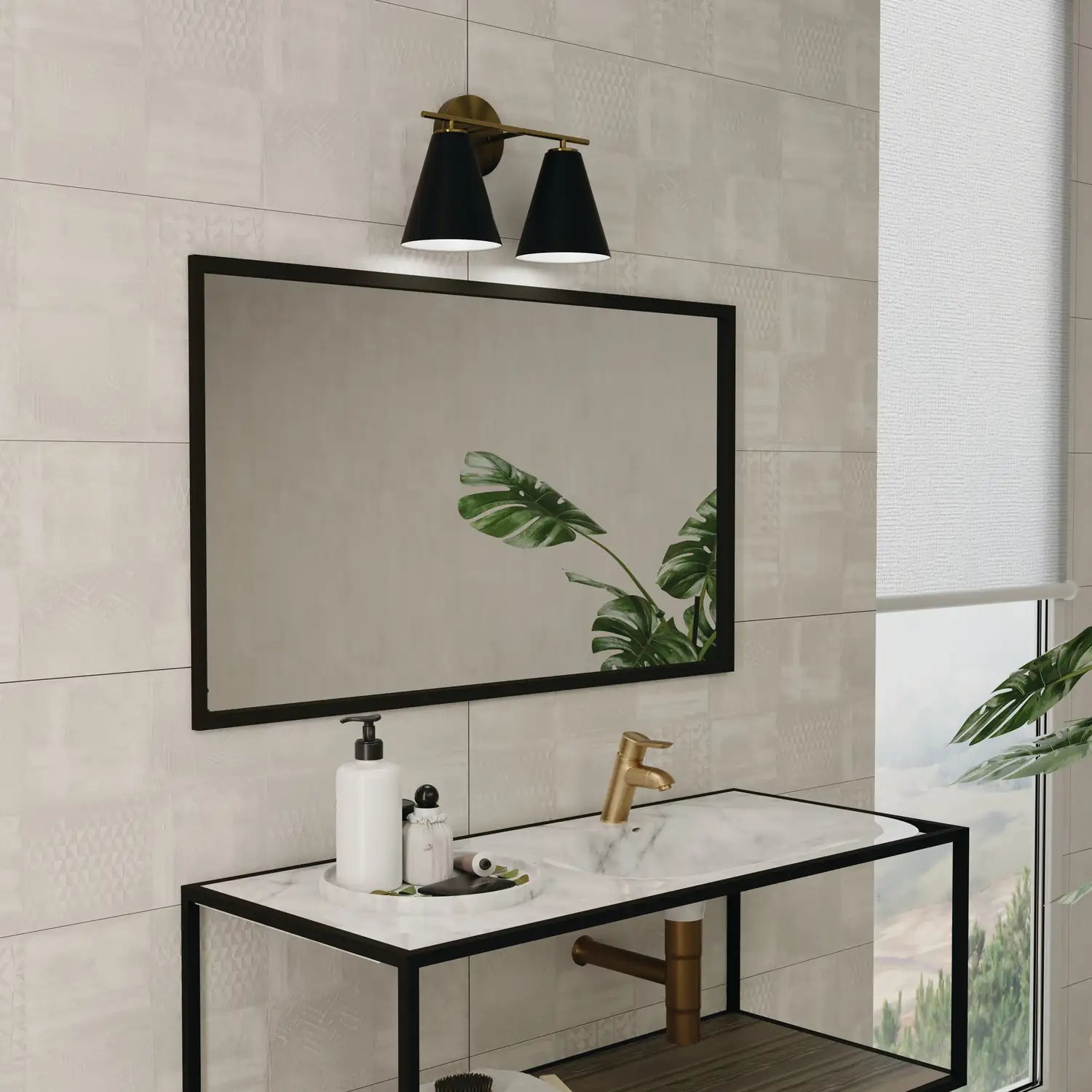 CAPITAL LIGHTING, CHARLIE VANITY, VANITY LIGHT