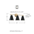 CAPITAL LIGHTING, CHARLIE VANITY, VANITY LIGHT