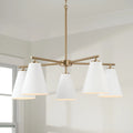 CAPITAL LIGHTING, CHARLIE CHANDELIER, CHANDELIER LIGHT