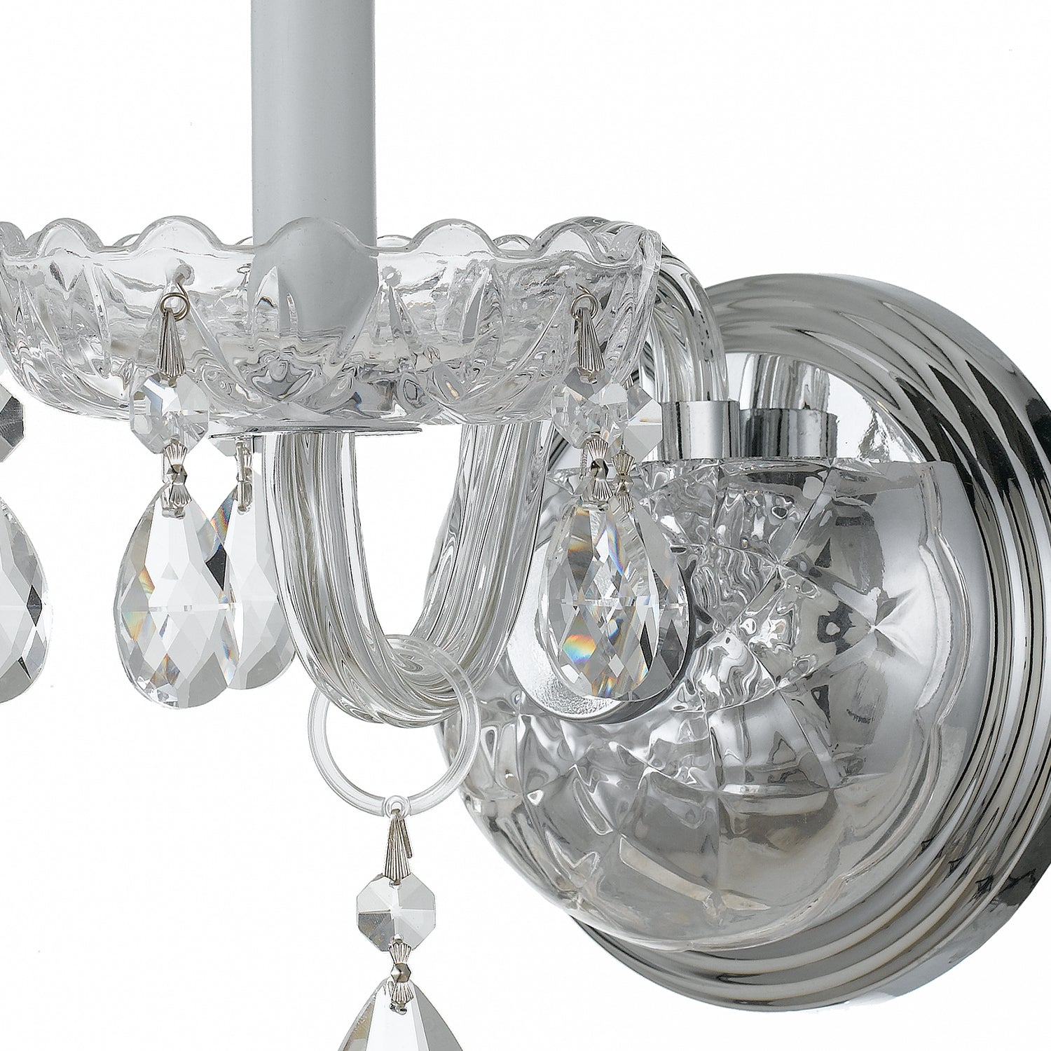 CRYSTORAMA, TRADITIONAL CRYSTAL SCONCE, WALL SCONCES