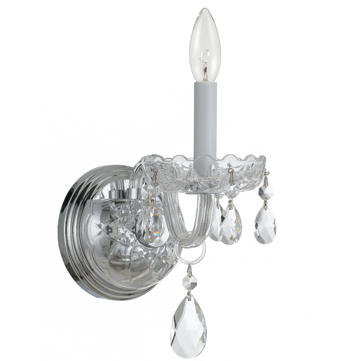 CRYSTORAMA, TRADITIONAL CRYSTAL SCONCE, WALL SCONCES