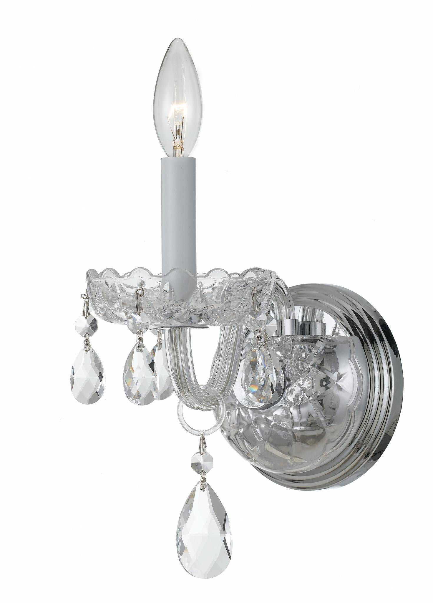 CRYSTORAMA, TRADITIONAL CRYSTAL SCONCE, WALL SCONCES