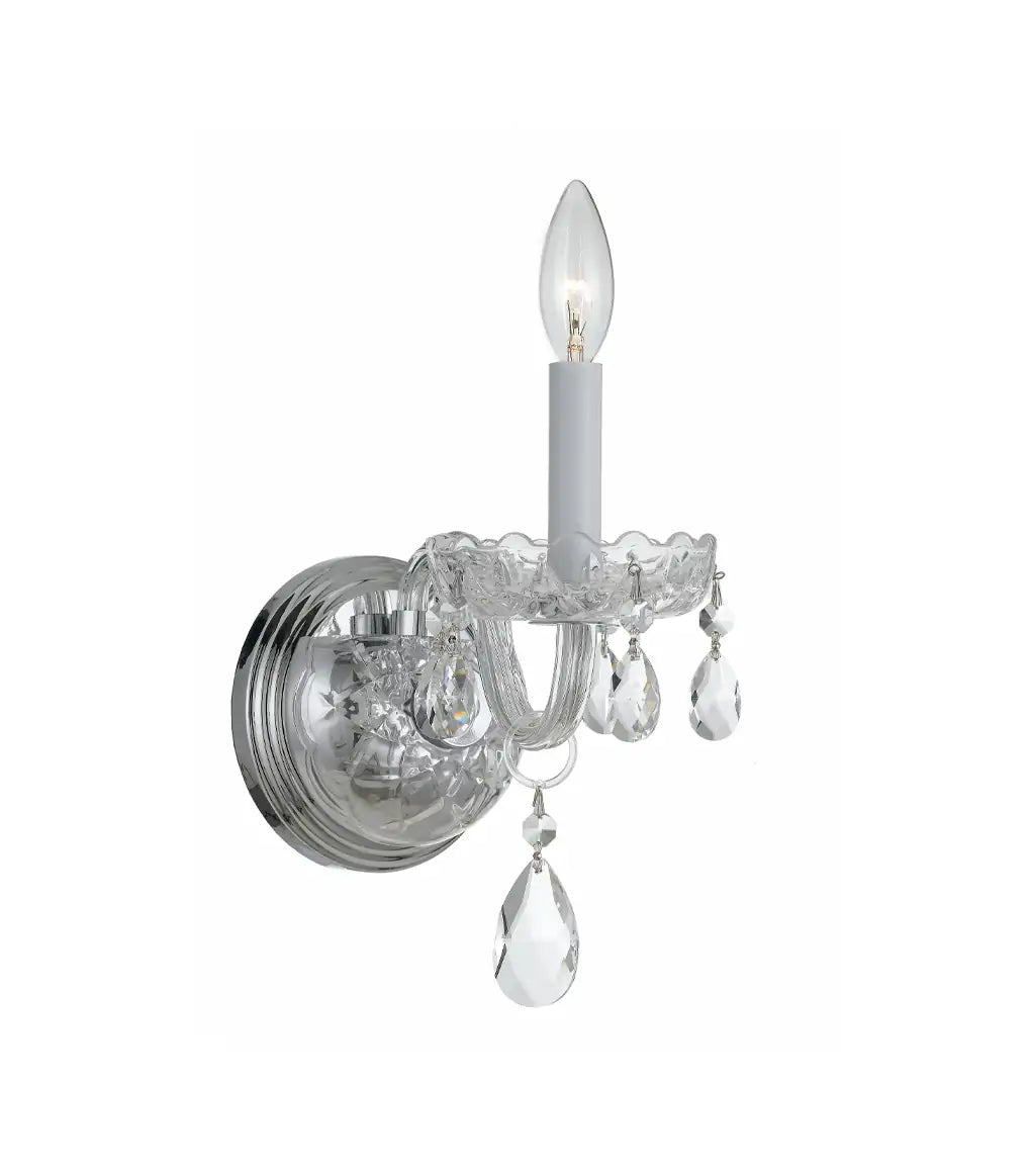 CRYSTORAMA, TRADITIONAL CRYSTAL SCONCE, WALL SCONCES