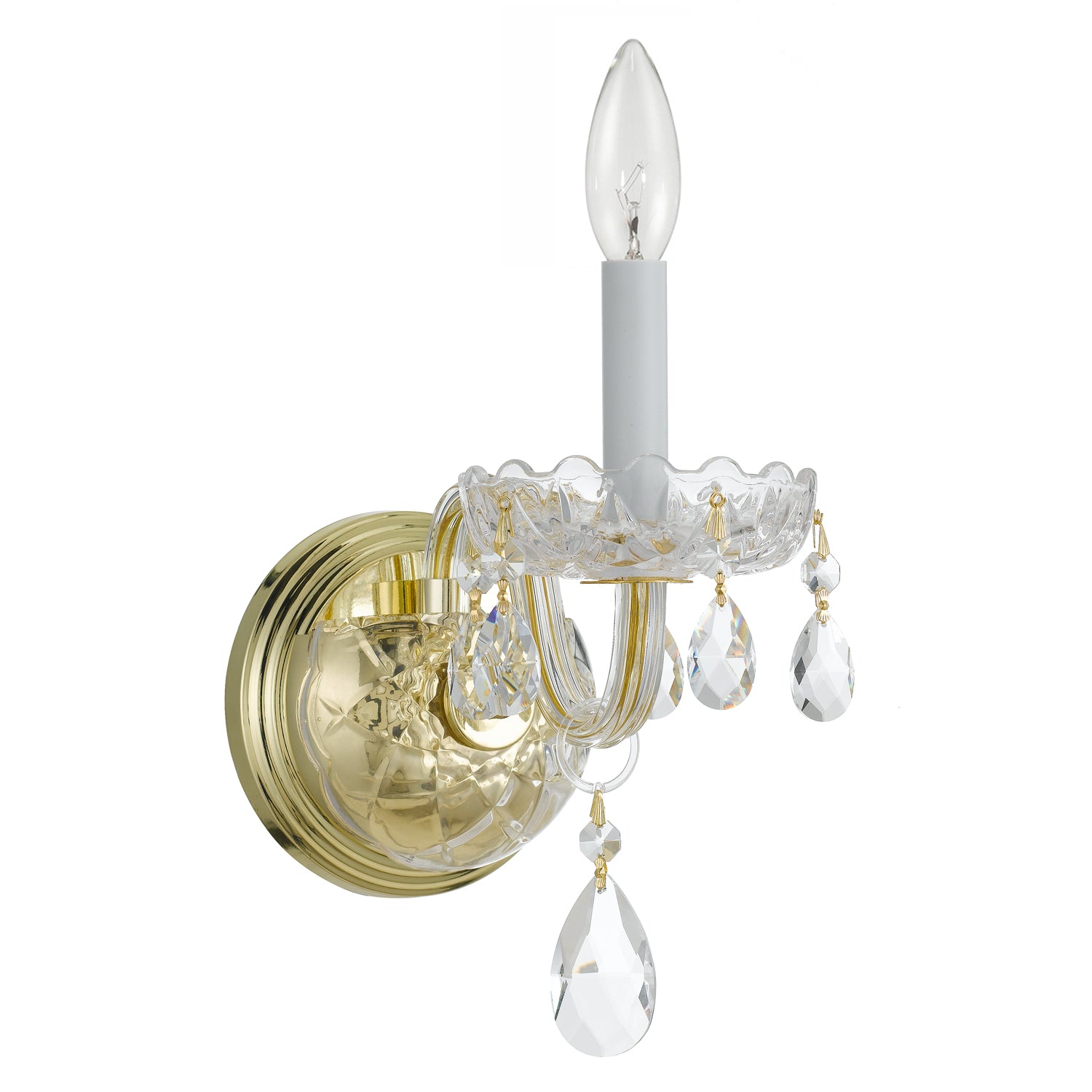 CRYSTORAMA, TRADITIONAL CRYSTAL SCONCE, WALL SCONCES
