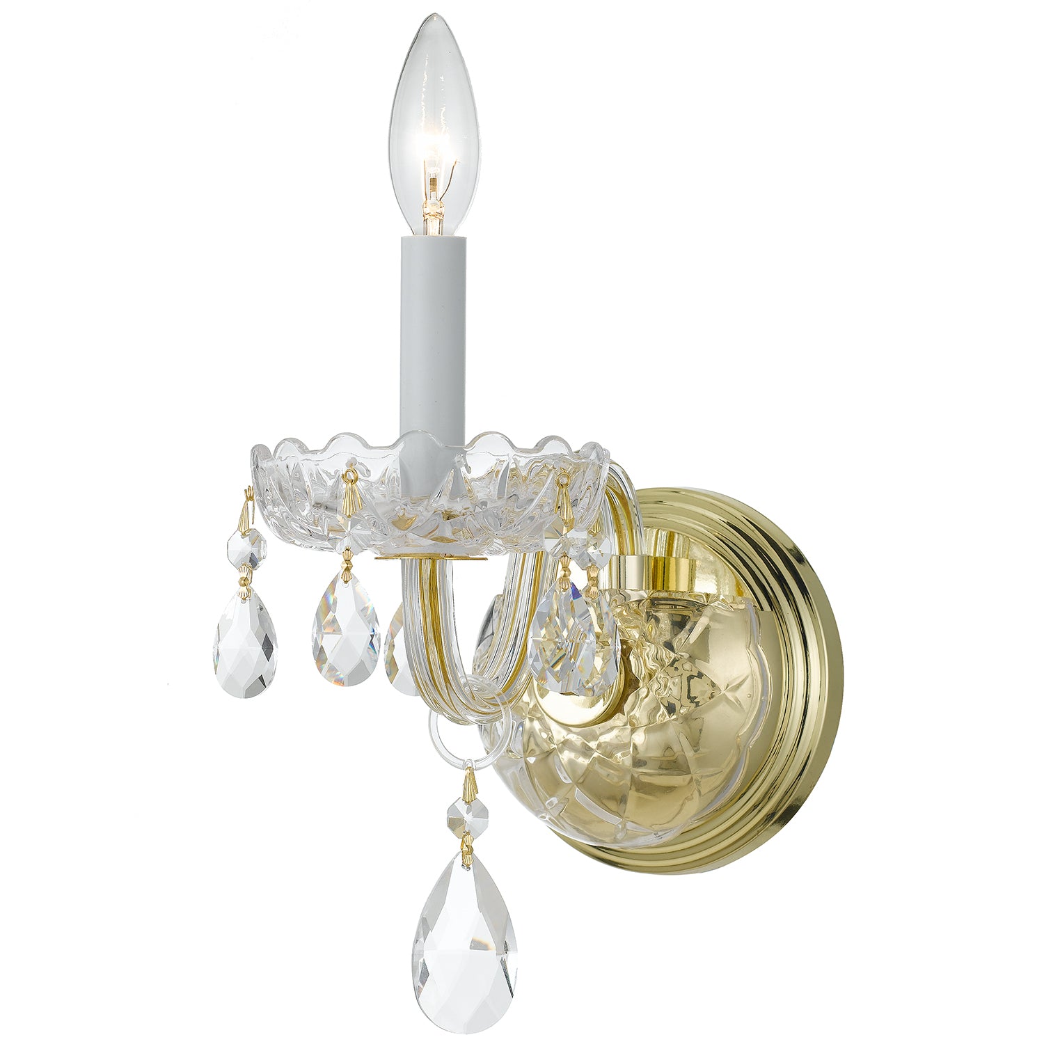 CRYSTORAMA, TRADITIONAL CRYSTAL SCONCE, WALL SCONCES