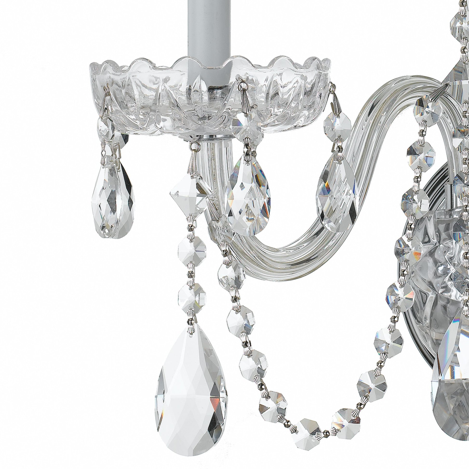 CRYSTORAMA, TRADITIONAL CRYSTAL SCONCE, WALL SCONCES