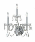 CRYSTORAMA, TRADITIONAL CRYSTAL SWAROVSKI STRASS SCONCE, WALL SCONCES