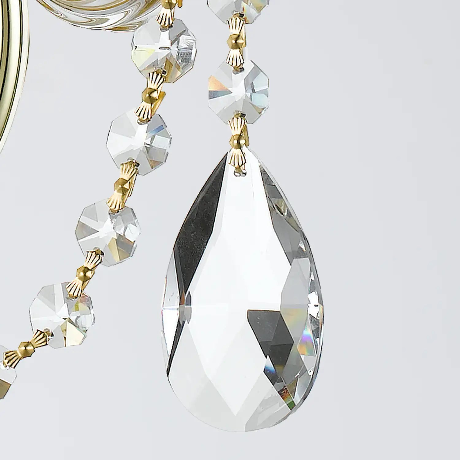 CRYSTORAMA, TRADITIONAL CRYSTAL SCONCE, WALL SCONCES