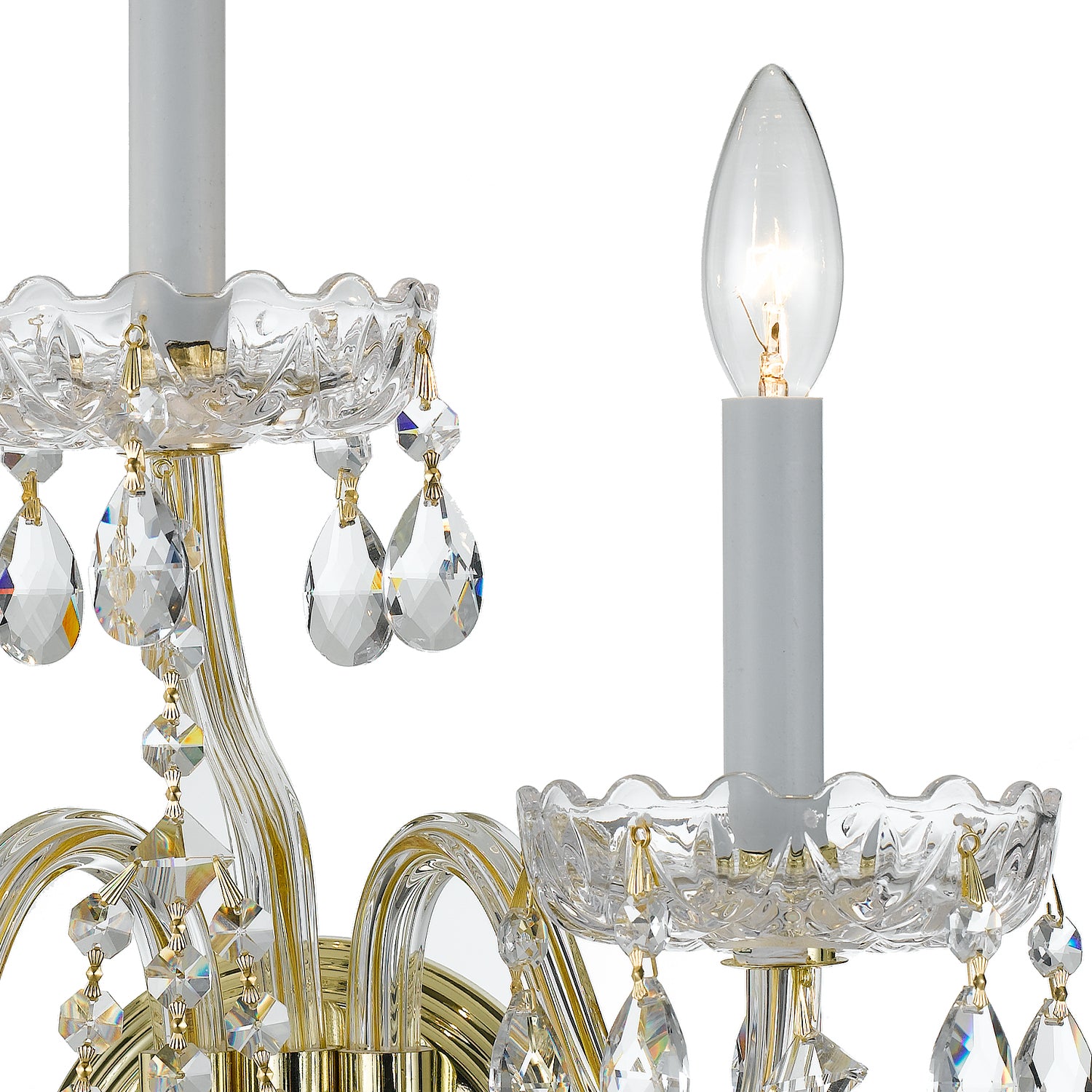 CRYSTORAMA, TRADITIONAL CRYSTAL SCONCE, WALL SCONCES