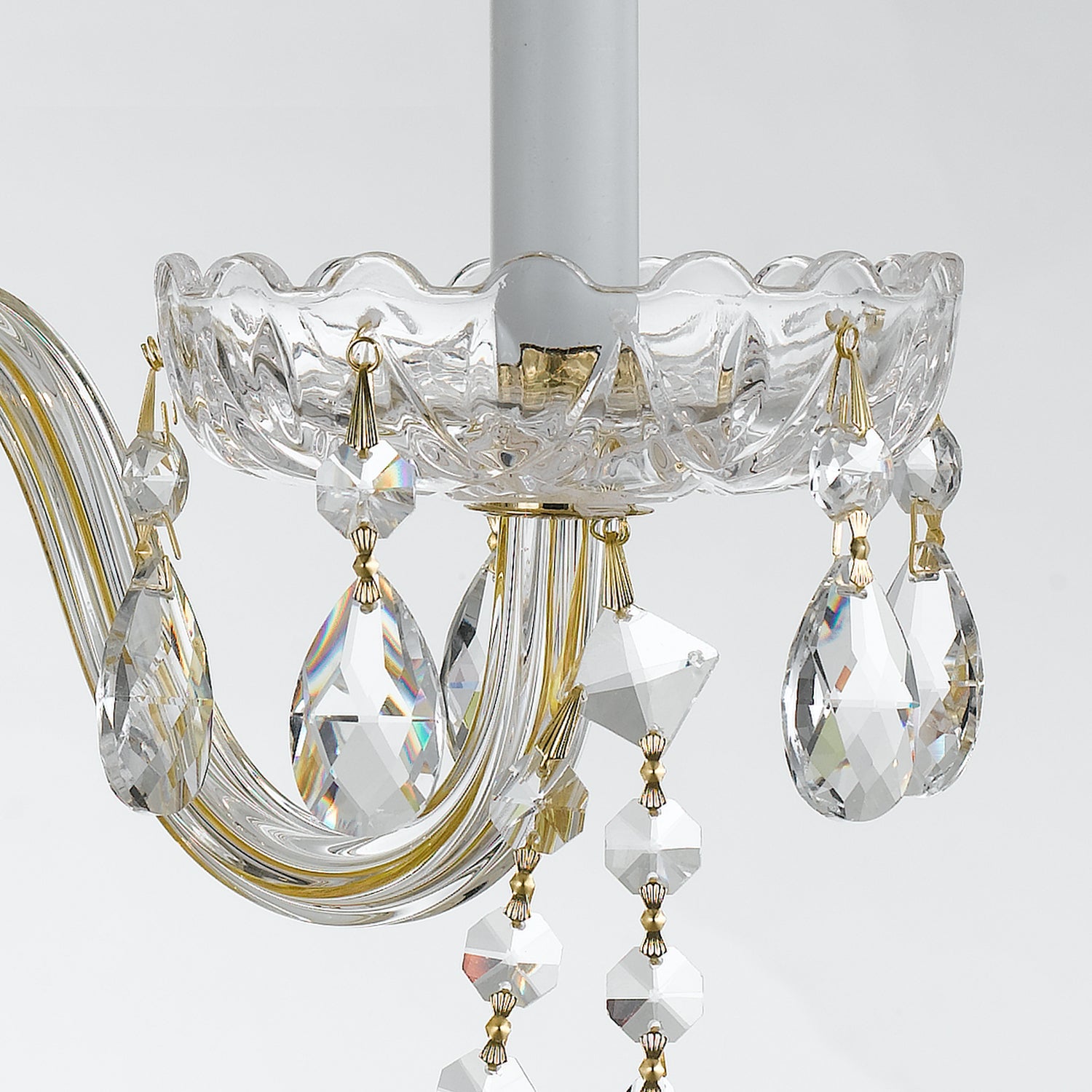 CRYSTORAMA, TRADITIONAL CRYSTAL SCONCE, WALL SCONCES
