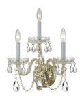 CRYSTORAMA, TRADITIONAL CRYSTAL SCONCE, WALL SCONCES