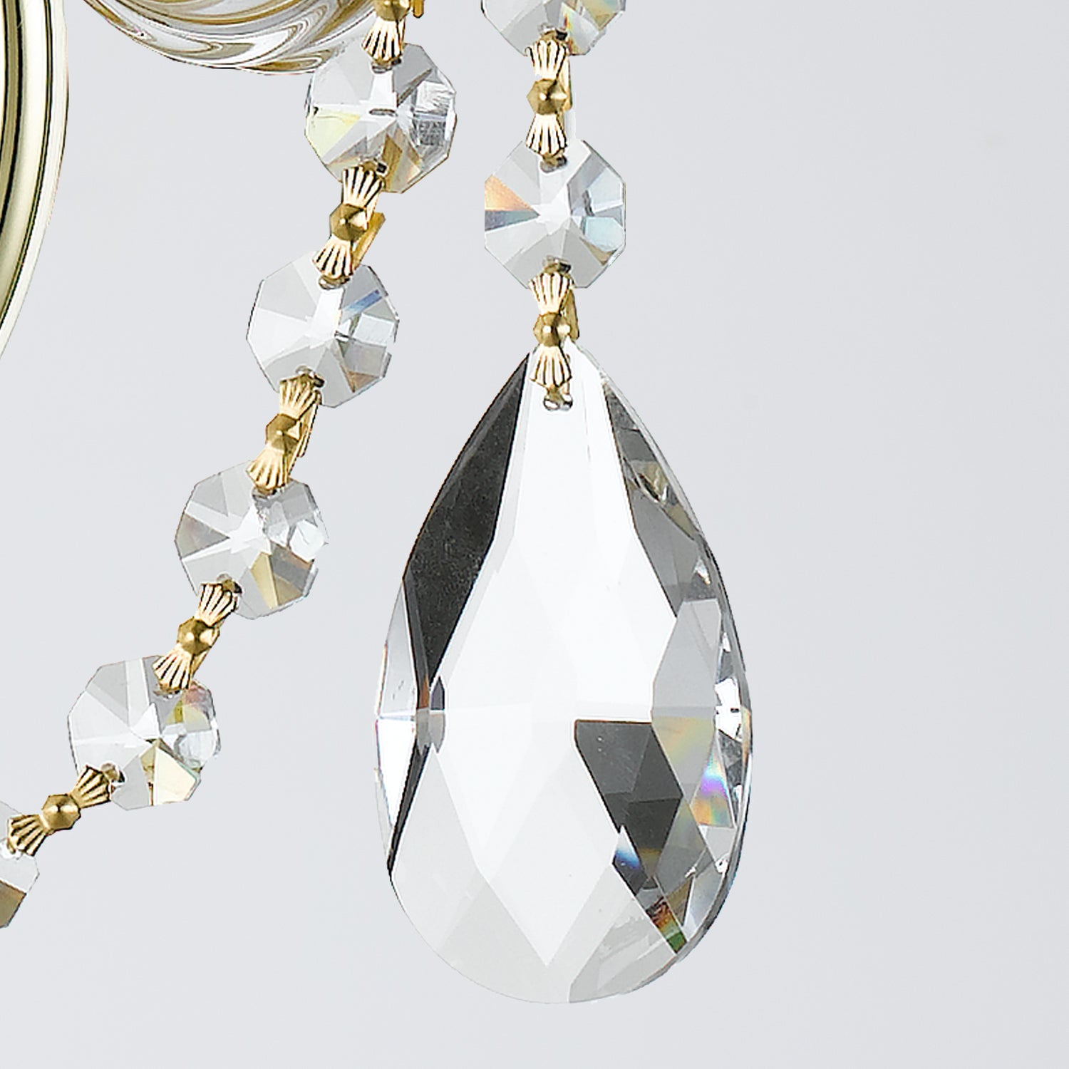 CRYSTORAMA, TRADITIONAL CRYSTAL SCONCE, WALL SCONCES