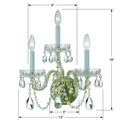 CRYSTORAMA, TRADITIONAL CRYSTAL SCONCE, WALL SCONCES