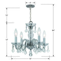 CRYSTORAMA, TRADITIONAL CRYSTAL CHANDELIER, CHANDELIER LIGHT