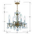 CRYSTORAMA, TRADITIONAL CRYSTAL CHANDELIER, CHANDELIER LIGHT