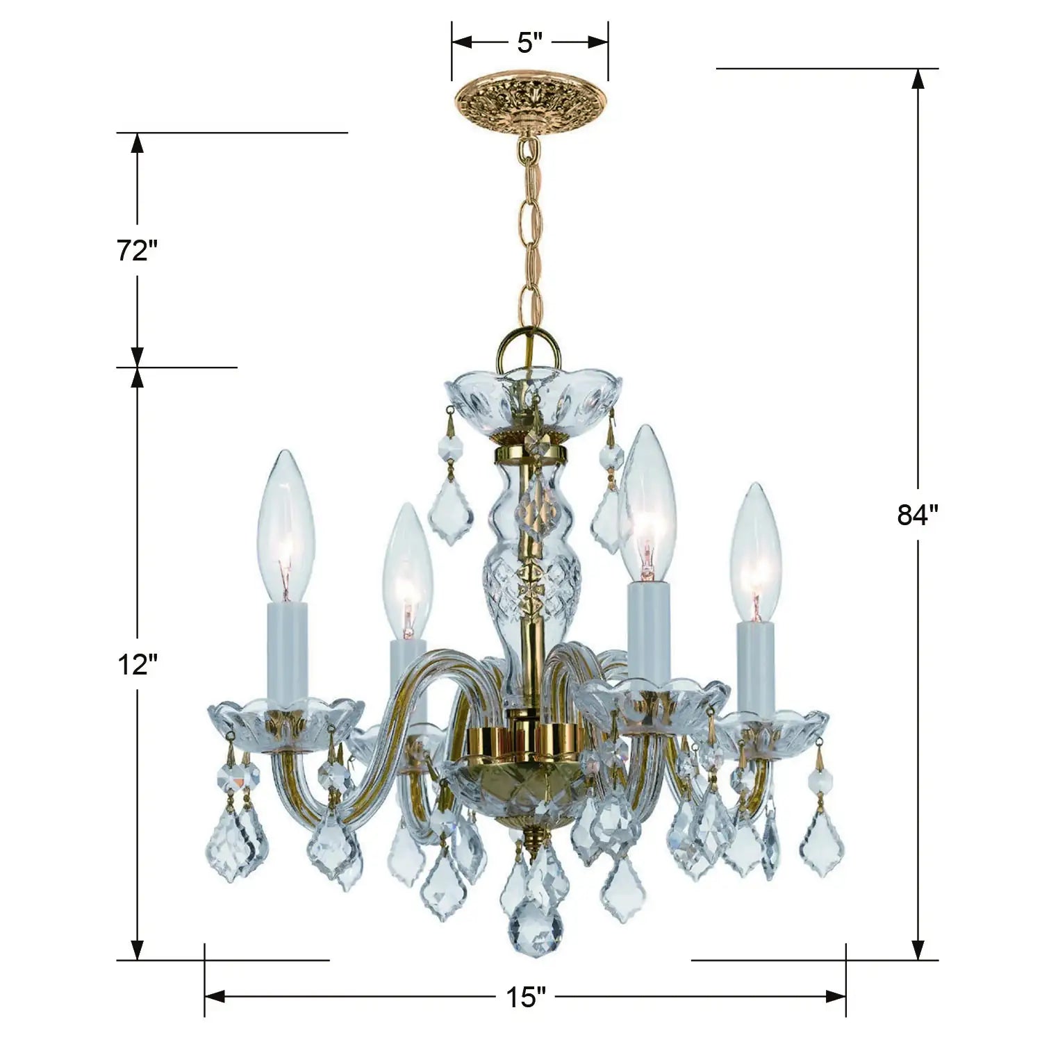 CRYSTORAMA, TRADITIONAL CRYSTAL CHANDELIER, CHANDELIER LIGHT