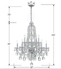 CRYSTORAMA, TRADITIONAL CRYSTAL CHANDELIER, CHANDELIER LIGHT