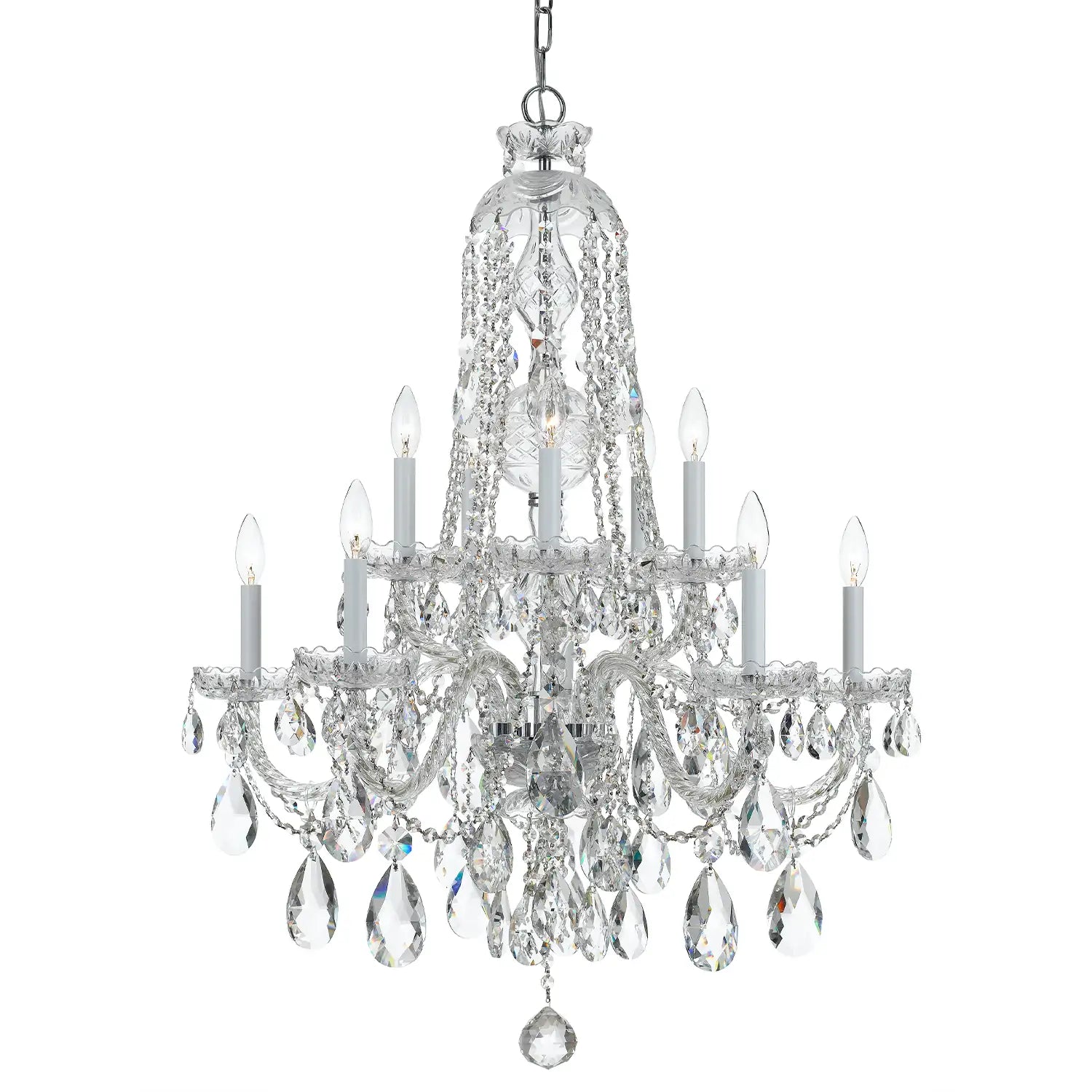 CRYSTORAMA, TRADITIONAL CRYSTAL CHANDELIER, CHANDELIER LIGHT