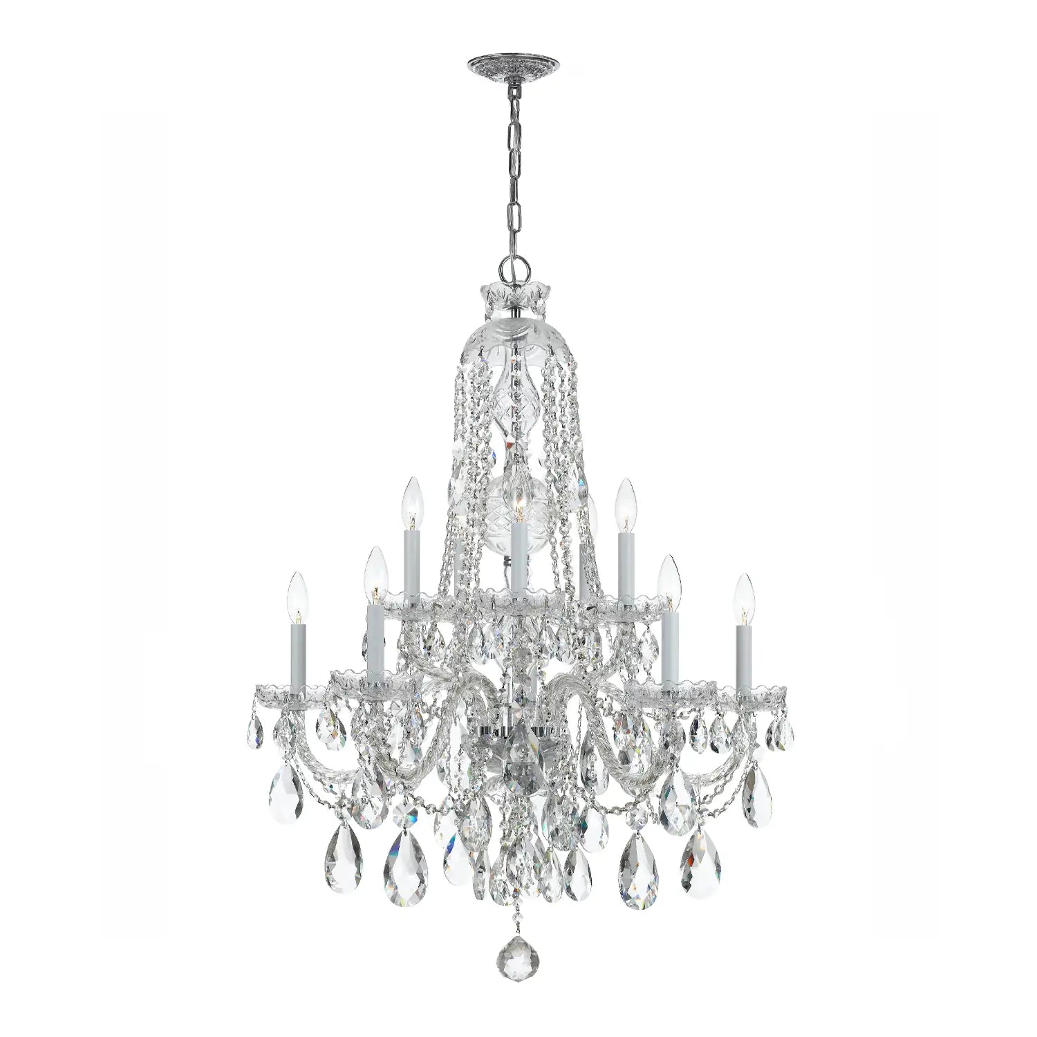 CRYSTORAMA, TRADITIONAL CRYSTAL CHANDELIER, CHANDELIER LIGHT